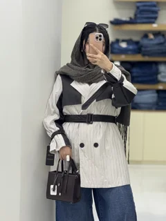 بارونی ترکیبی چرم