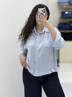 شومیز آستین فلش