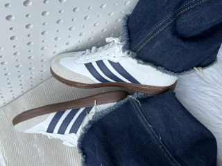 سامبا سفید سرمه ای